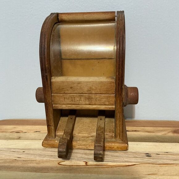 Vintage Irving Mayer Dial-a-Pick Toothpick Dispenser, 1940s - Picture 1 of 4